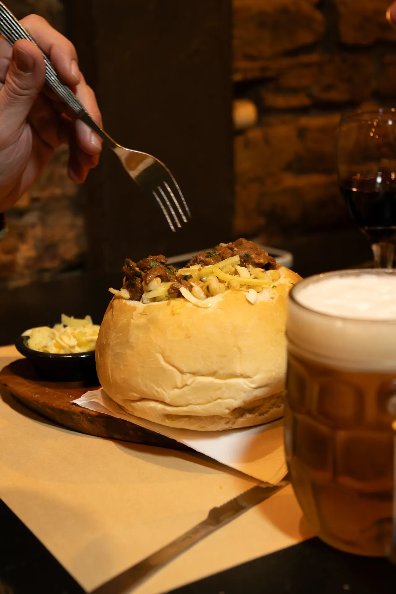 GOULASH CON SPEATZLE